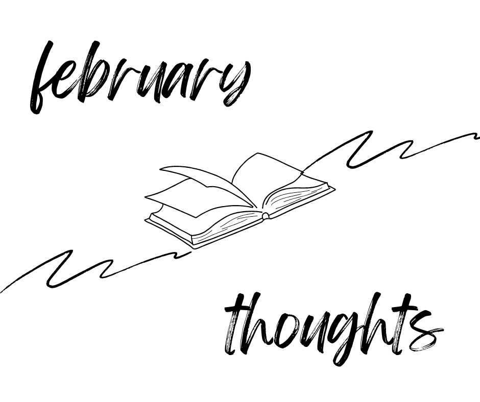 february thoughts – stories, school, and stitches